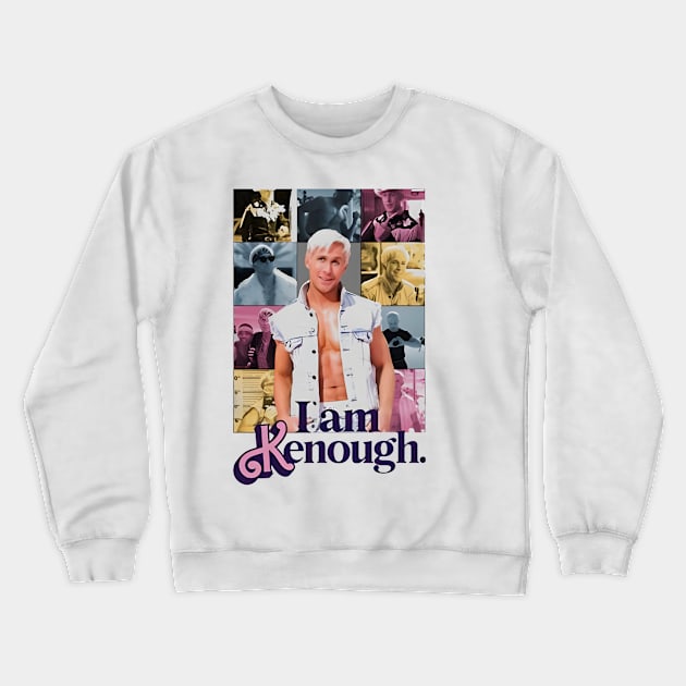 I Am Kenough Pop Art Crewneck Sweatshirt by andrianferil